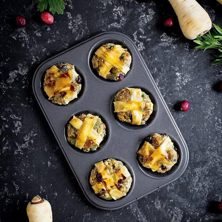 ESTEEM 0624-5802 MUFFIN TRAY 6 HOLE