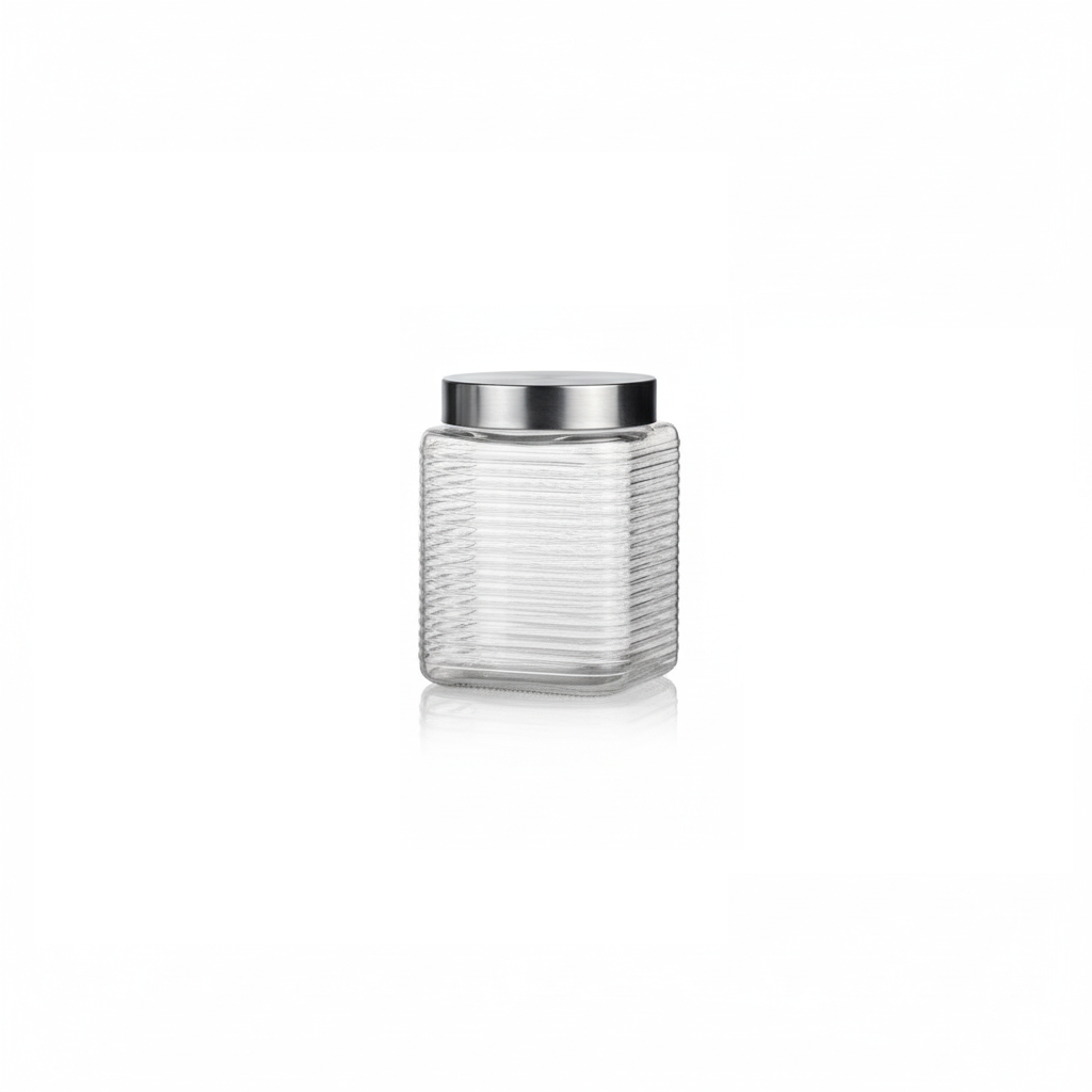 ESTEEM 7034 GLASS JAR STRIPES 1.1L