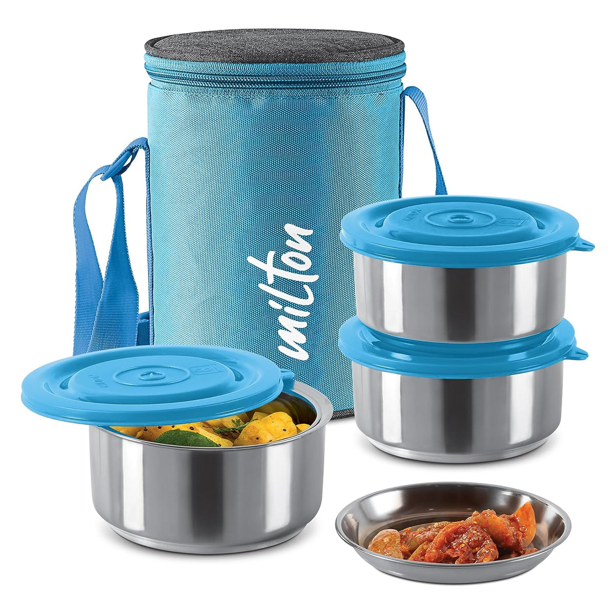 MILTON Travel Mate - 3 3 Containers Lunch Box 