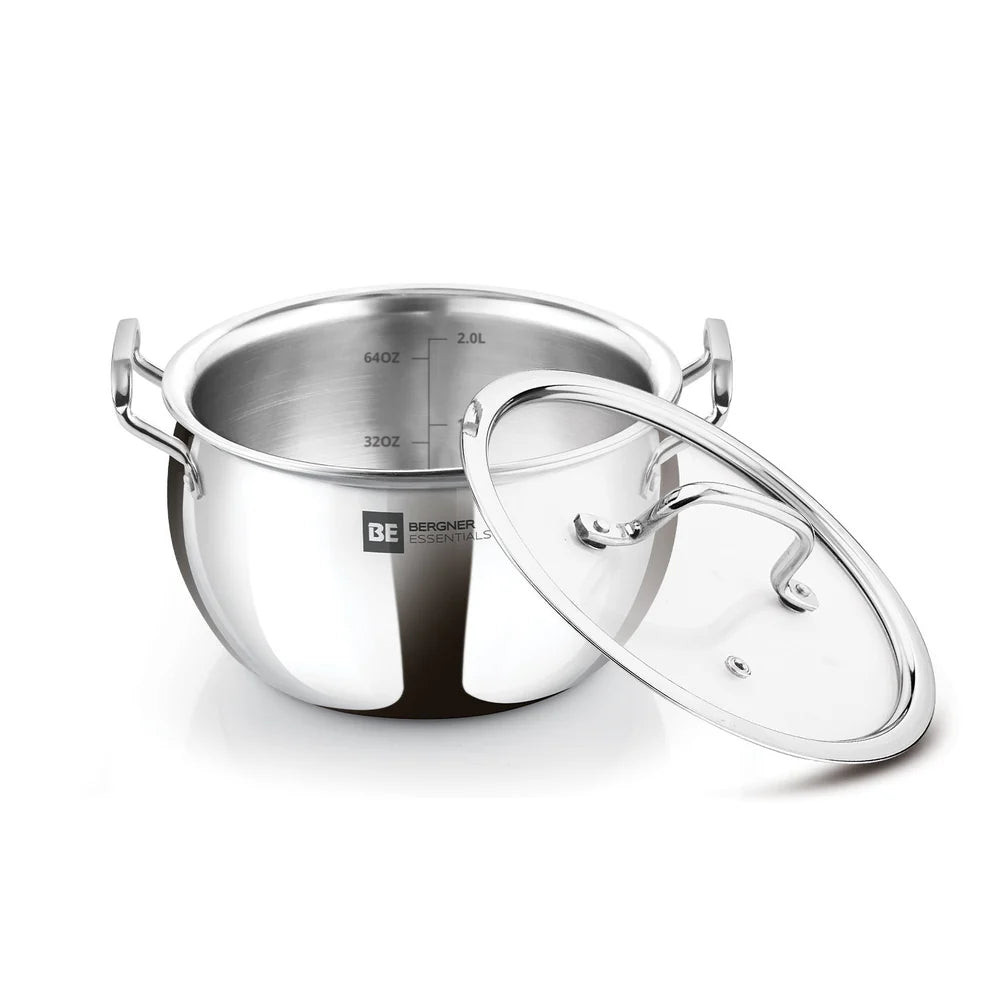 BE BERGNER 6282 TRIPLY RICE HANDI W/L 16CM 2L