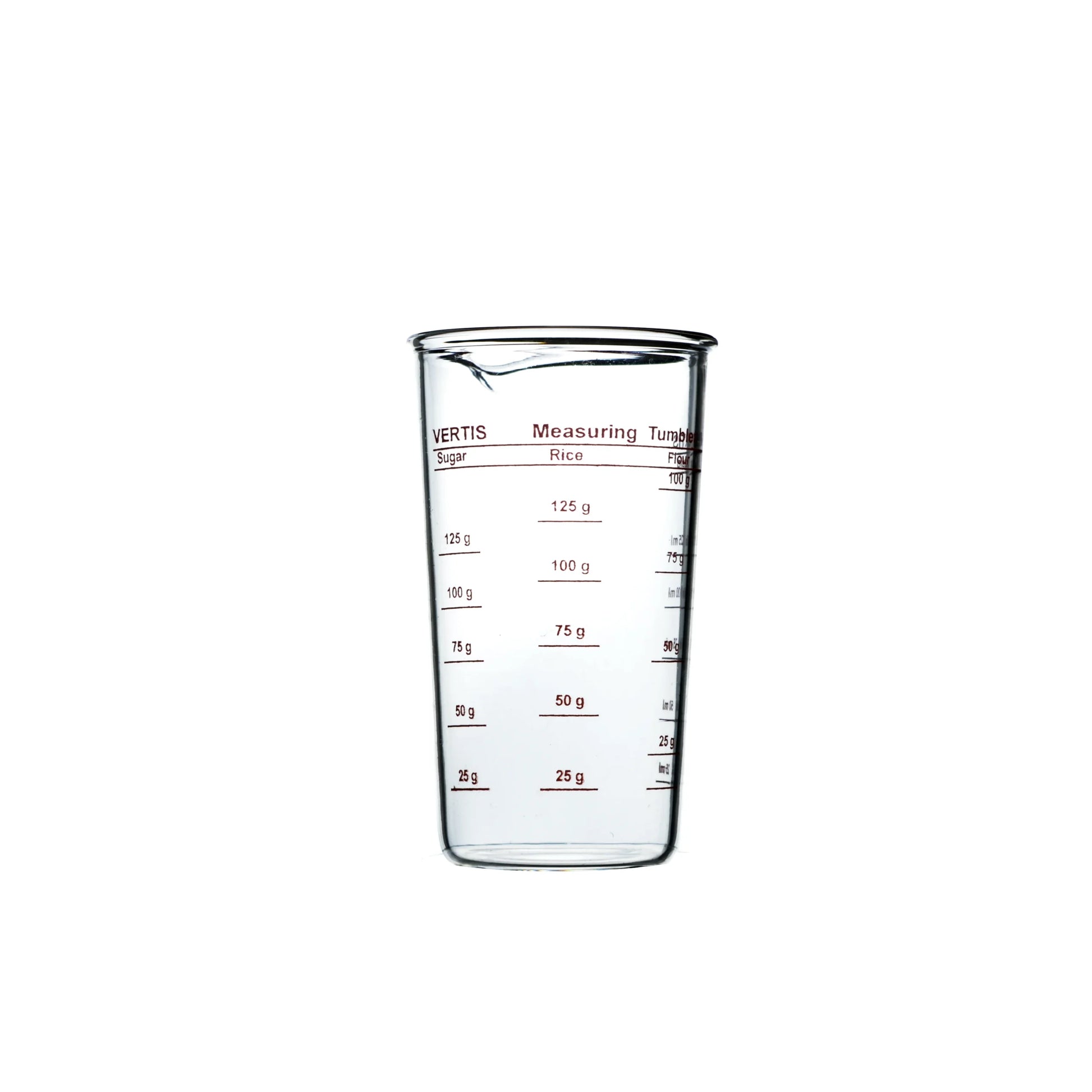 VERTIS MEASURING TUMBLER 125ML