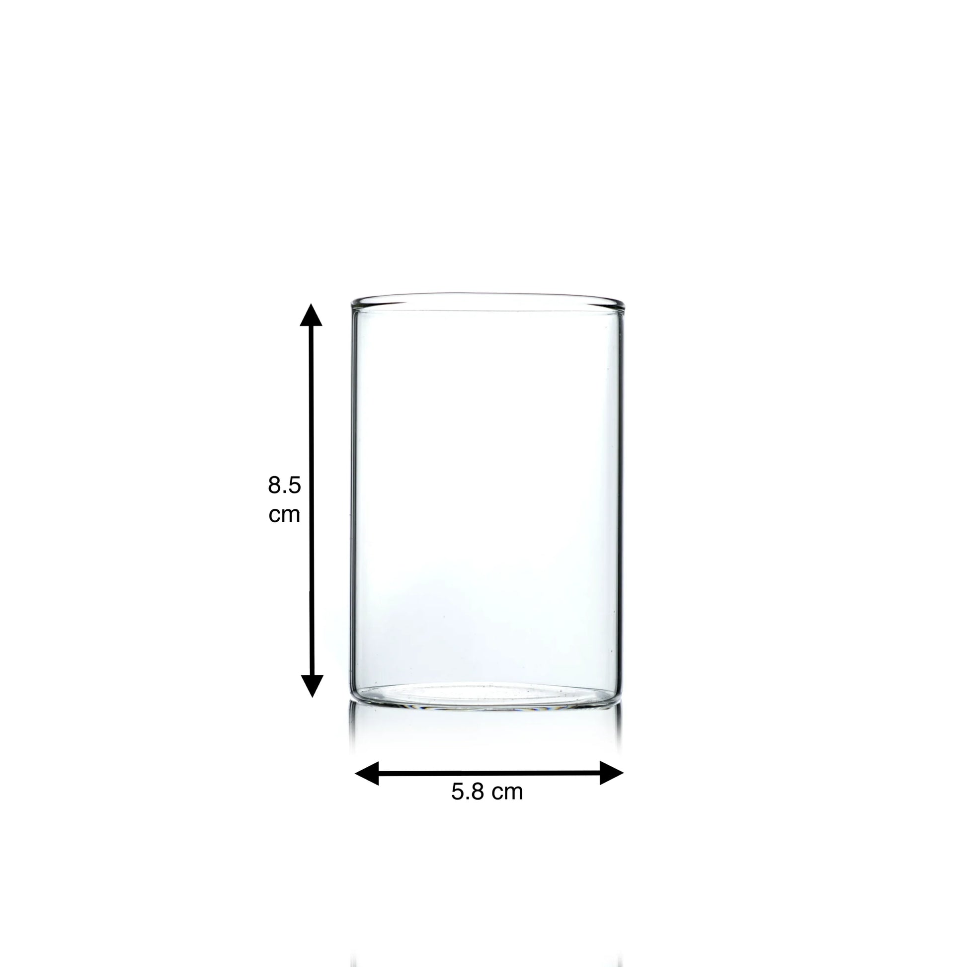 VERTIS DRINKING GLASS PLAIN 180ML SLIM LINE