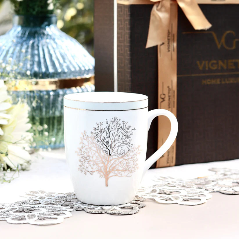 VIGNETO 1424-19 CELESTIAL BLUE COFFEE 2PCS MUG SET
