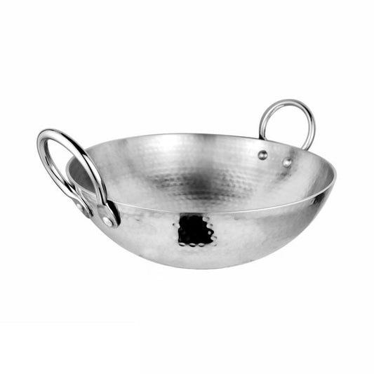 SHRI N SAM JHC-162-160-H - HAMMERED KADAI - 16CM