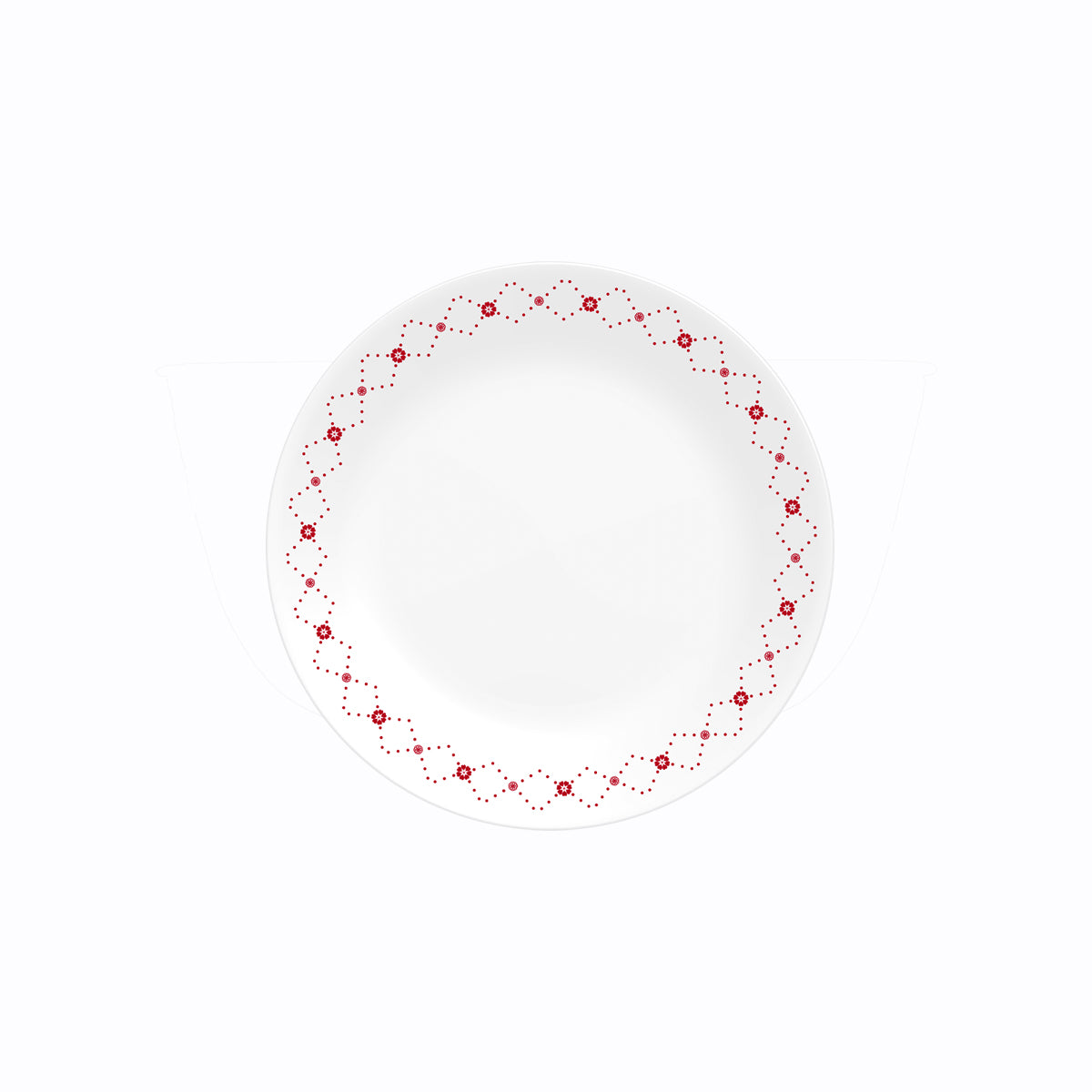 CORELLE CROWN 26CM DINNER PLATE 6PCS SET