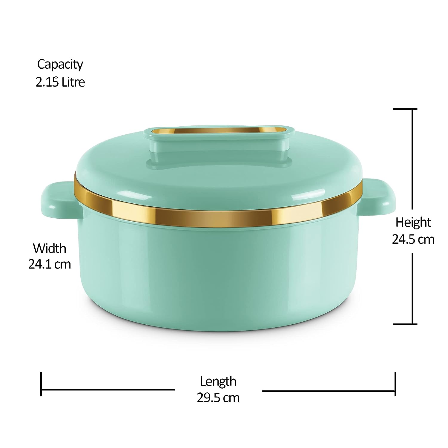 MILTON CURVE CASSEROLE  2500 ML