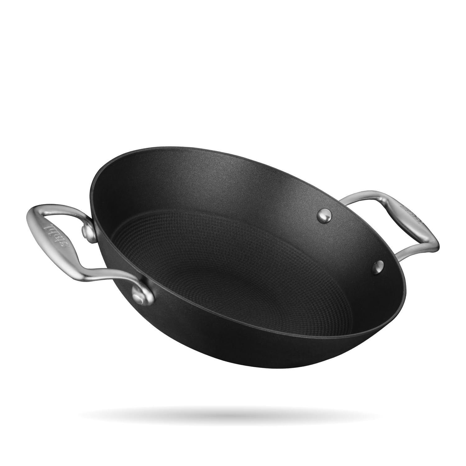 STAHL 8324 BLACKSMITH HYBRID KADAI 24CM CAST IRON