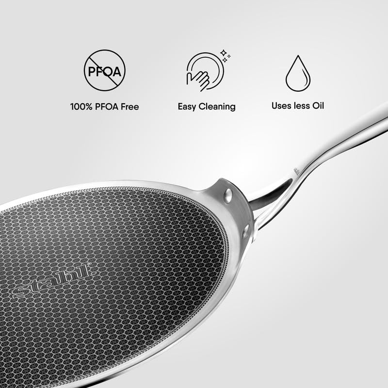 STAHL 6980 ARTISAN HYBRID FLAT TAWA 30CM
