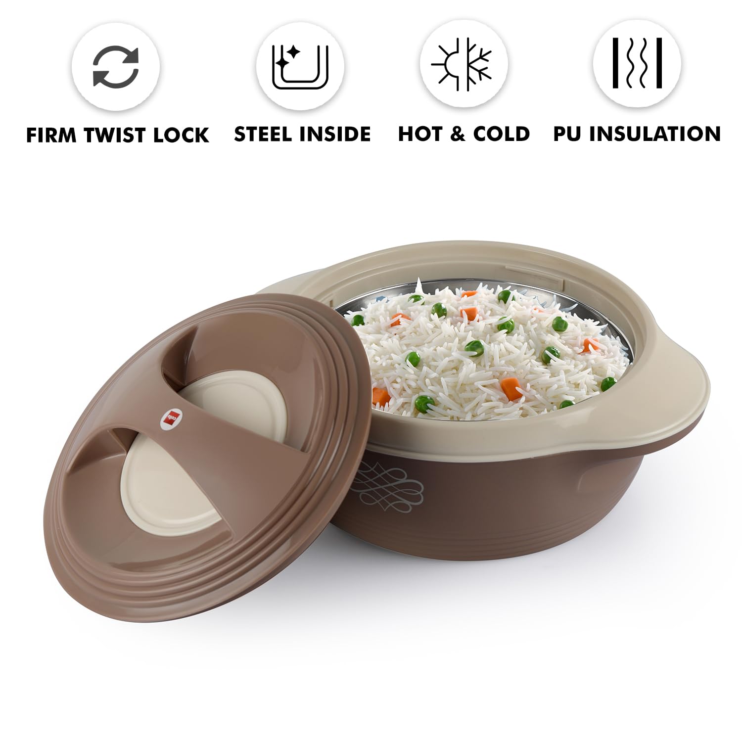 CELLO RIPPLE 2000ML CASSEROLE