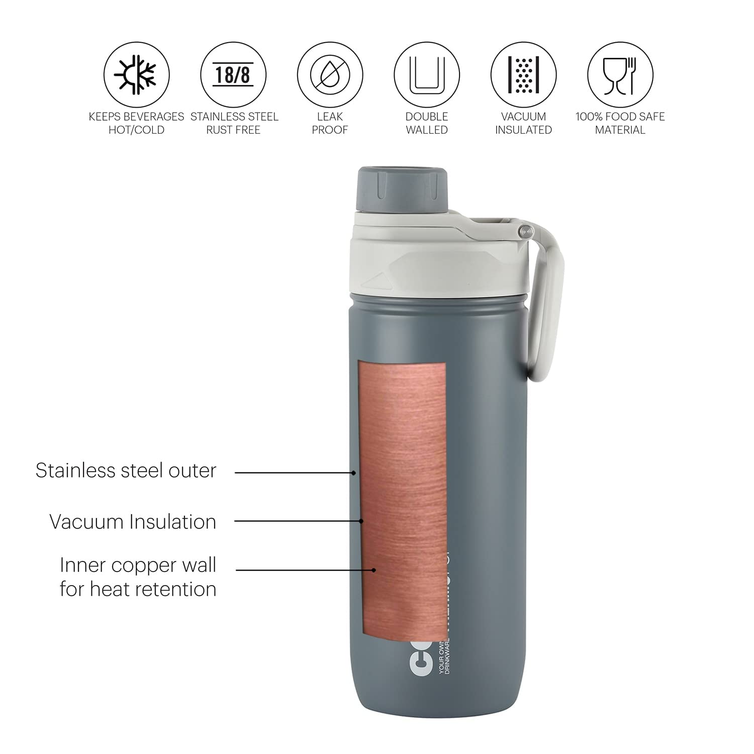 CELLO POP BOTTLE 600ML