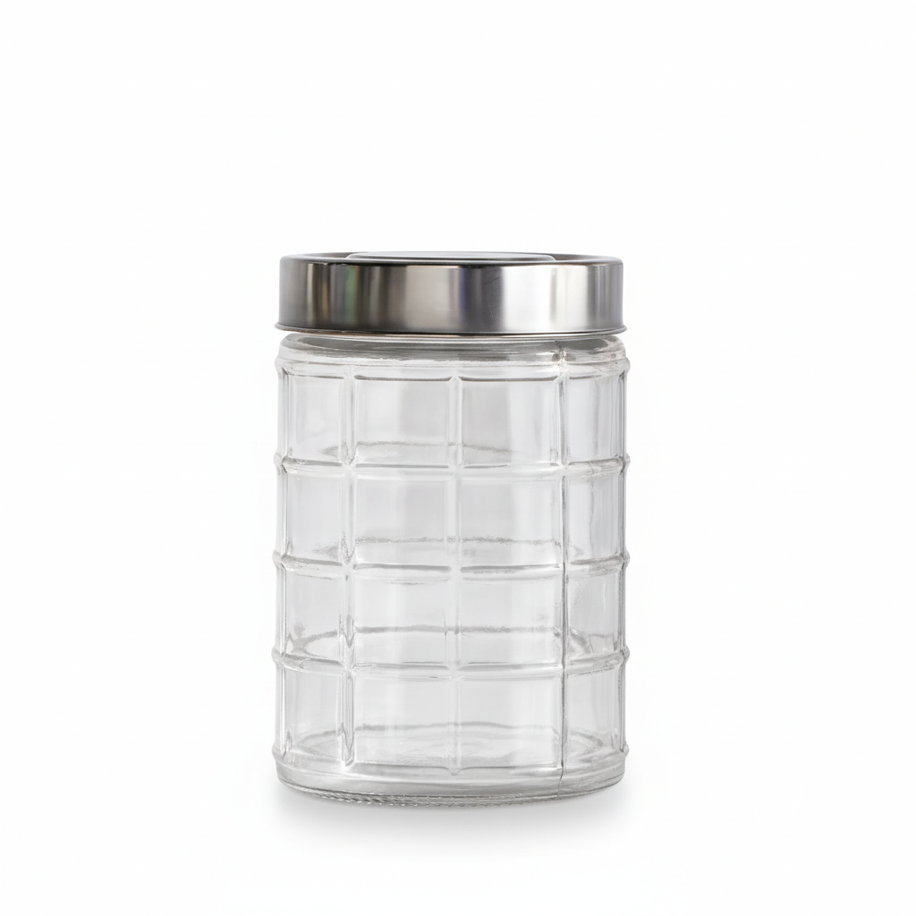 ESTEEM 7019 GLASS JAR CUBE 1.2L