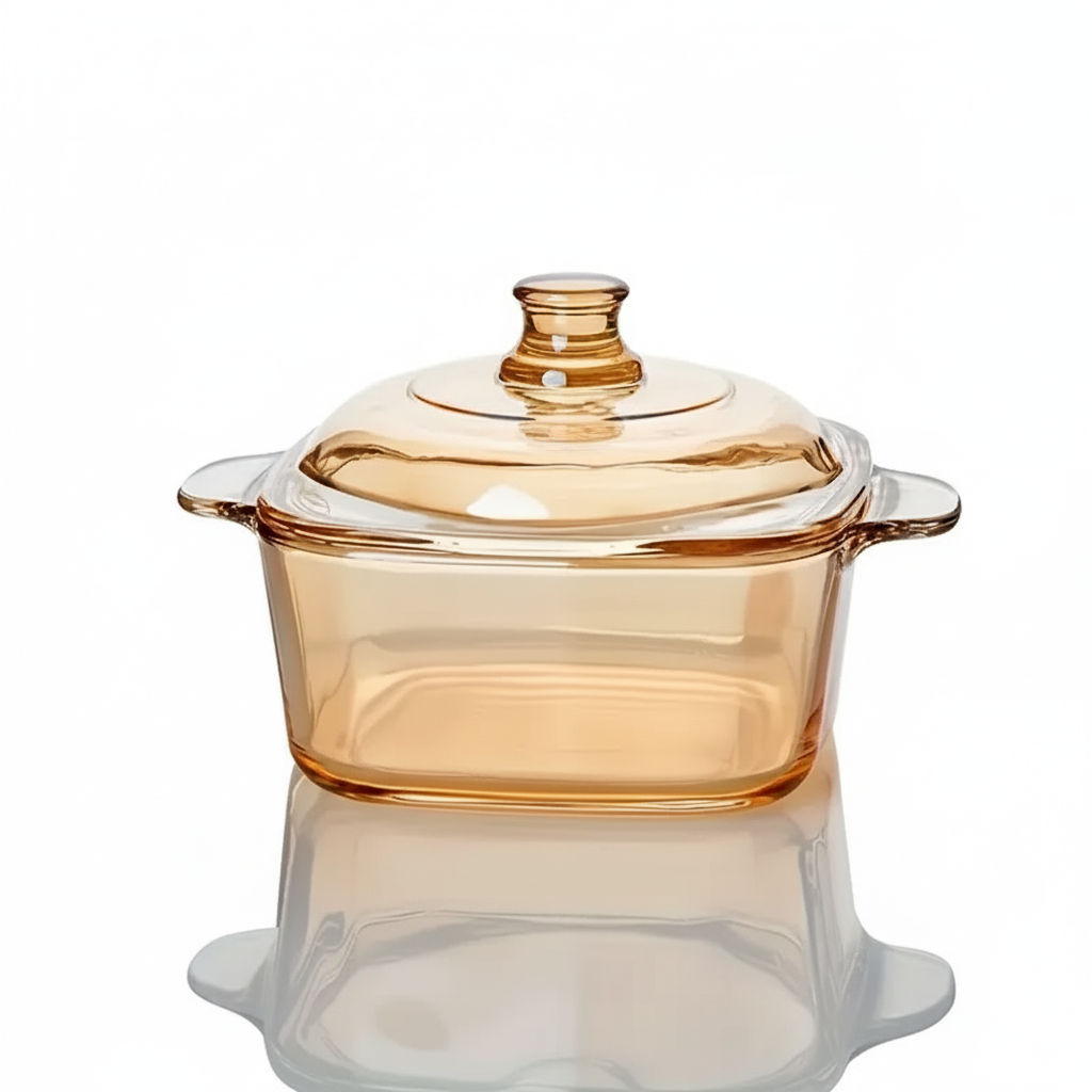 ESTEEM 7022 GLASS SQUARE CASSEROLE