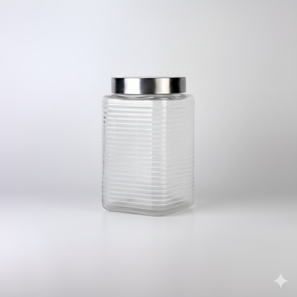 ESTEEM 7035 GLASS JAR STRIPES 1.7L