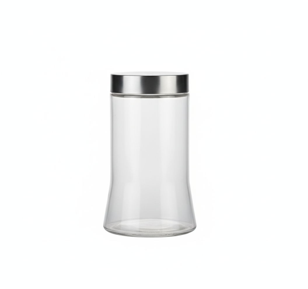 ESTEEM 7041 GLASS JAR RND 1.7L