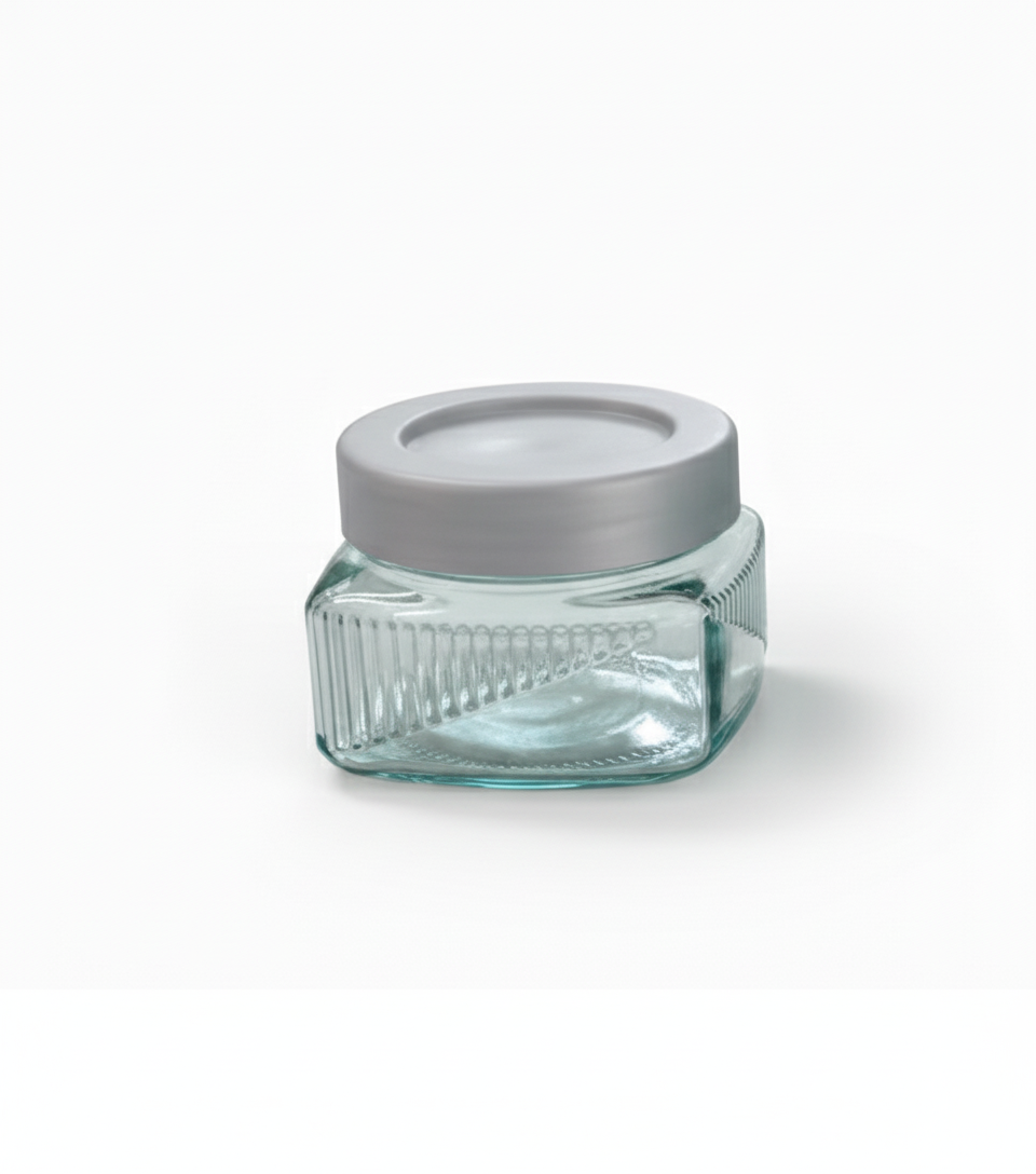 ESTEEM 7058 GLASS JAR ABS LID 300ML