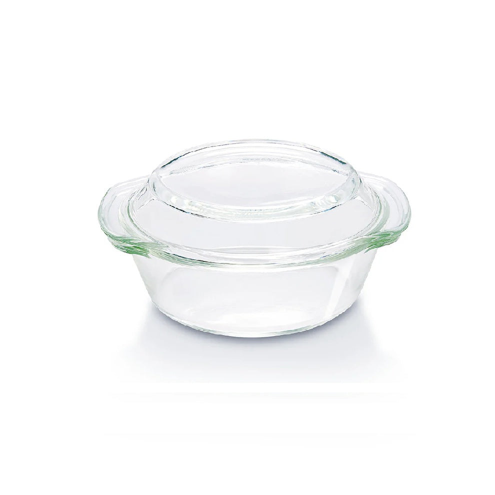 ESTEEM 7075 GLASS CASSEROLE W LID 1500ML