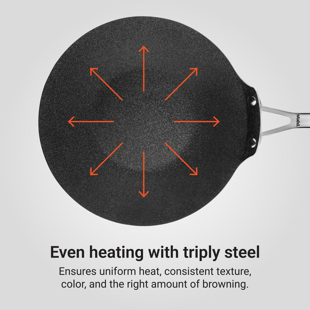 STAHL 3966 TRIPLY SCHILD ROTI TAWA 26CM
