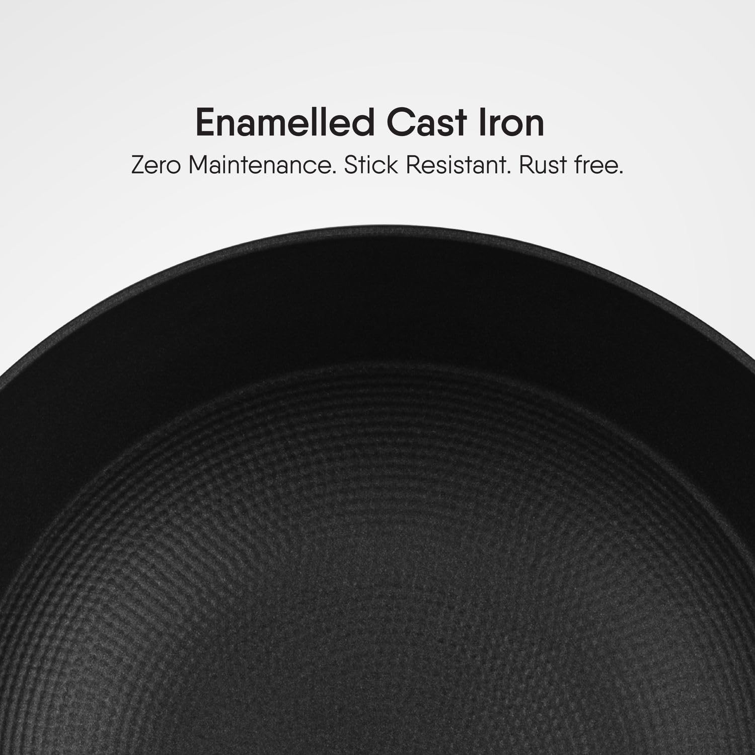 STAHL 8324 BLACKSMITH HYBRID KADAI 24CM CAST IRON