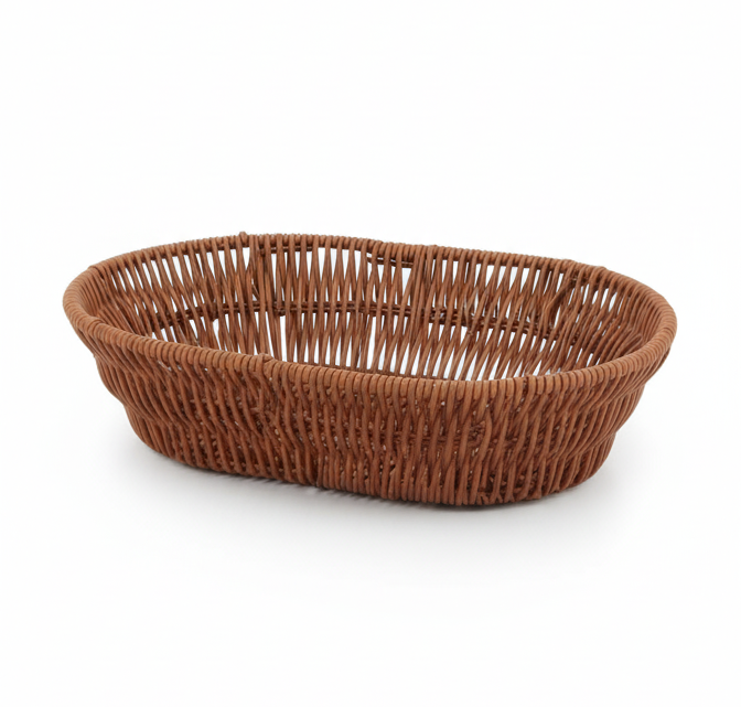 ESTEEM 7385 CANE ORG BASKET OVAL LARGE