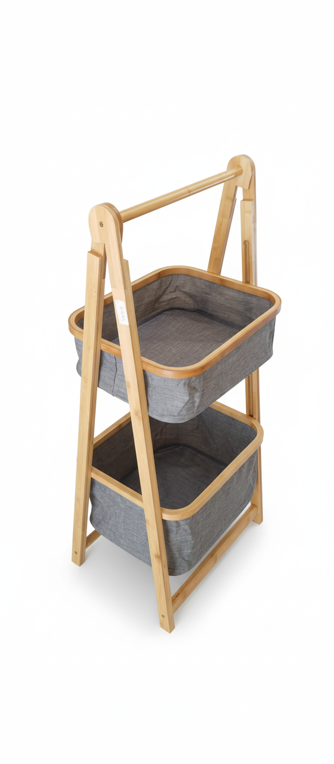 ESTEEM 7399 BAMBOO CANVAS 2 TIER ORG