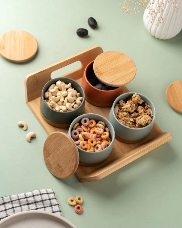 TACHISO TSS5 125 SERVING SET 5PC W/TRAY