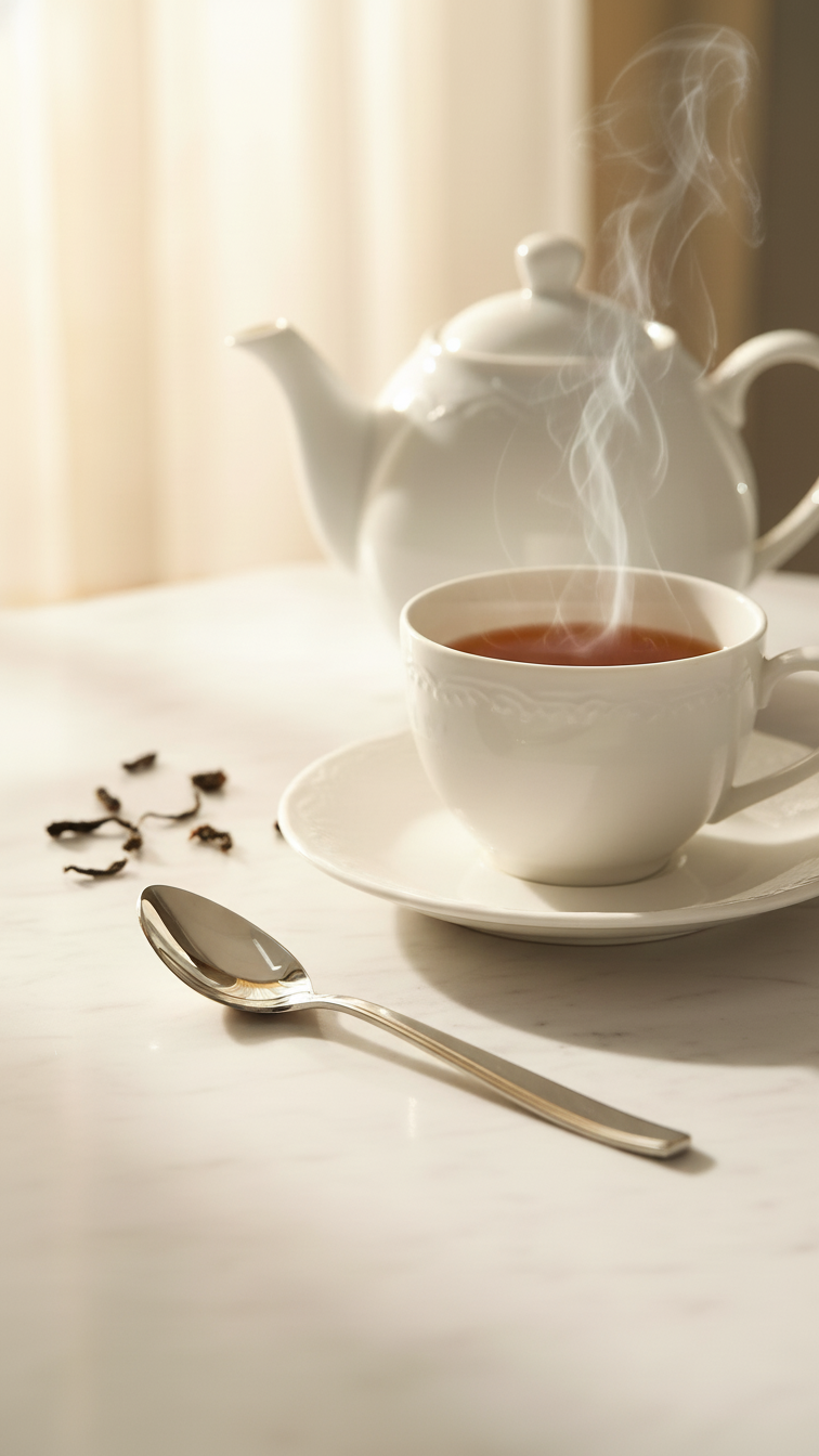 ESTEEM CROWN TEA SPOON 6PCS SET