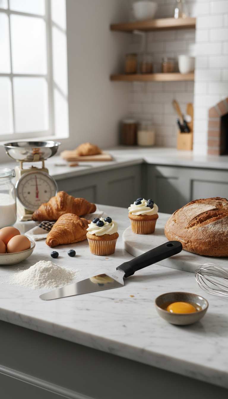 ESTEEM PASTRY SPATULA WITH PP HANDLE