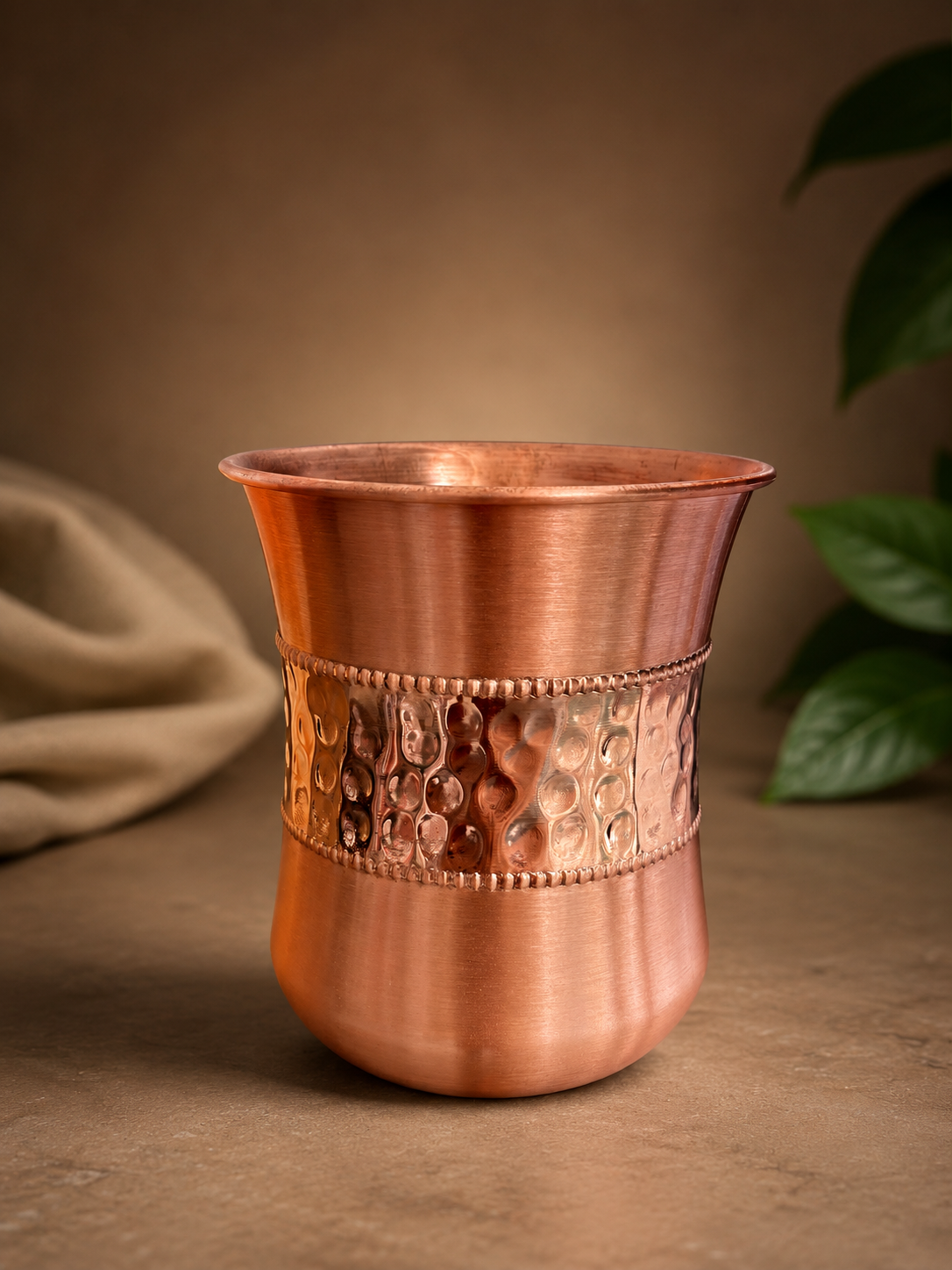 SAGA LILLY GLASS COPPER