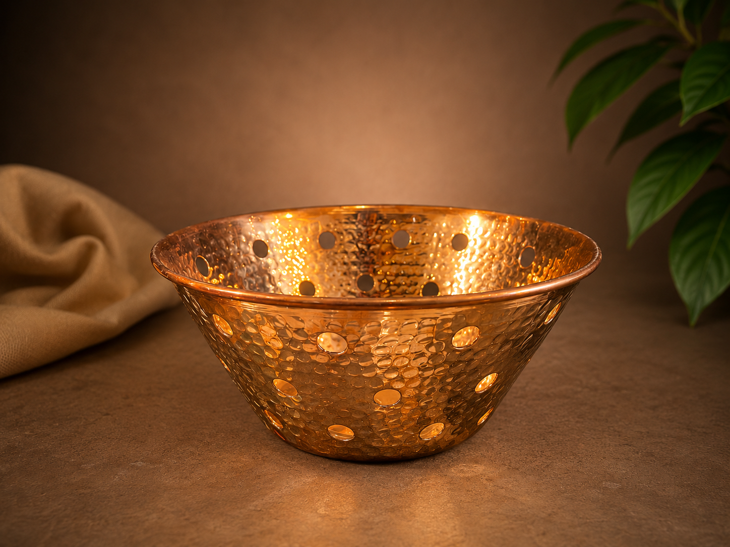 SAGA BREAD BASKET COPPER
