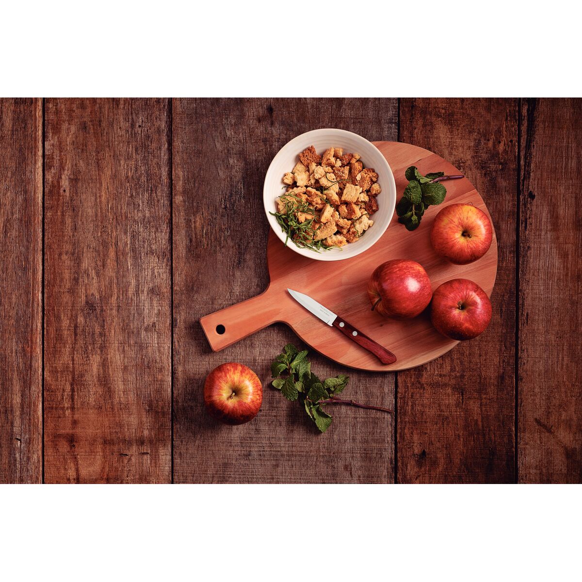 TRAMONTINA   21118173 POLYWOOD VEG AND FRUIT KNIFE 3INCH