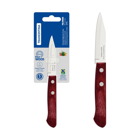 TRAMONTINA   21118173 POLYWOOD VEG AND FRUIT KNIFE 3INCH