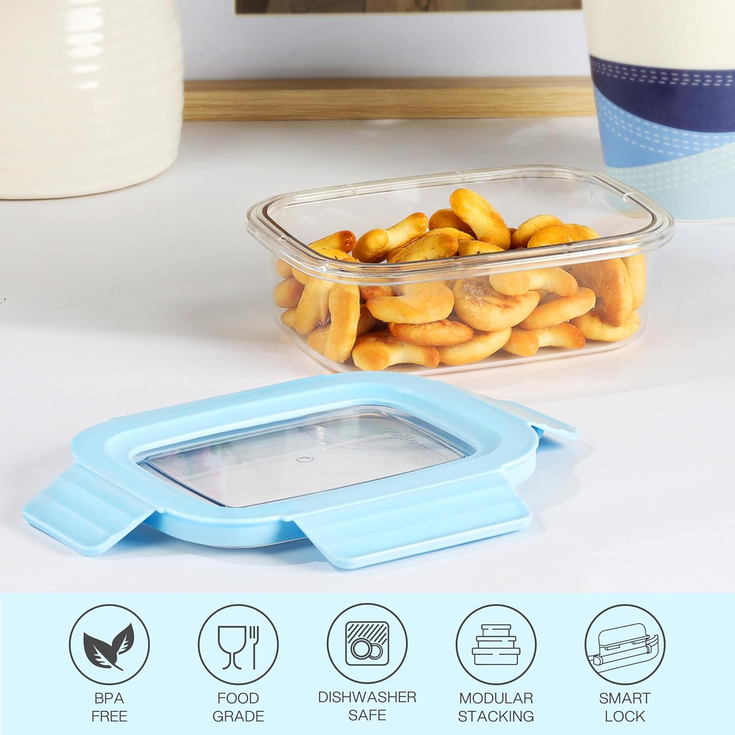 CELLO STYLE LOCK CONTAINER 620ML
