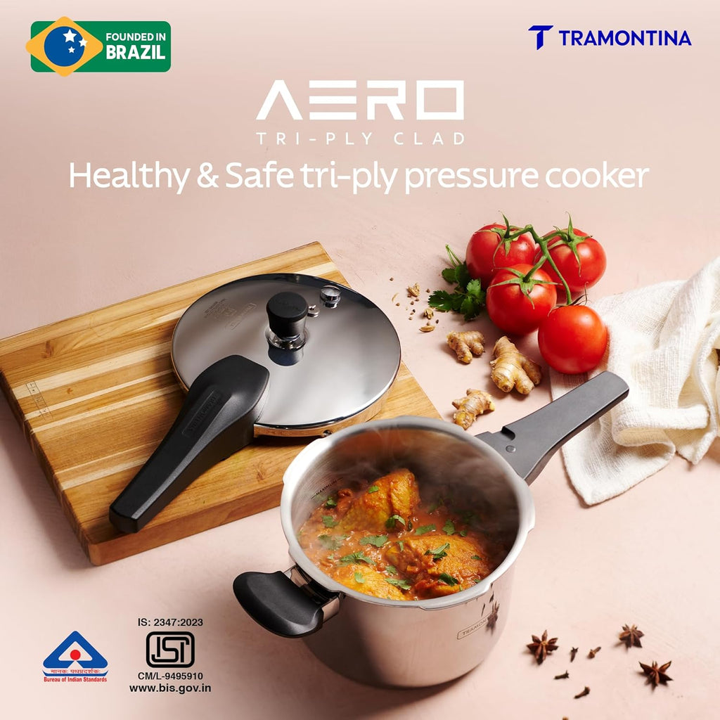 TMT AERO ARC OUTER LID PRESSURE COOKER 5LTR