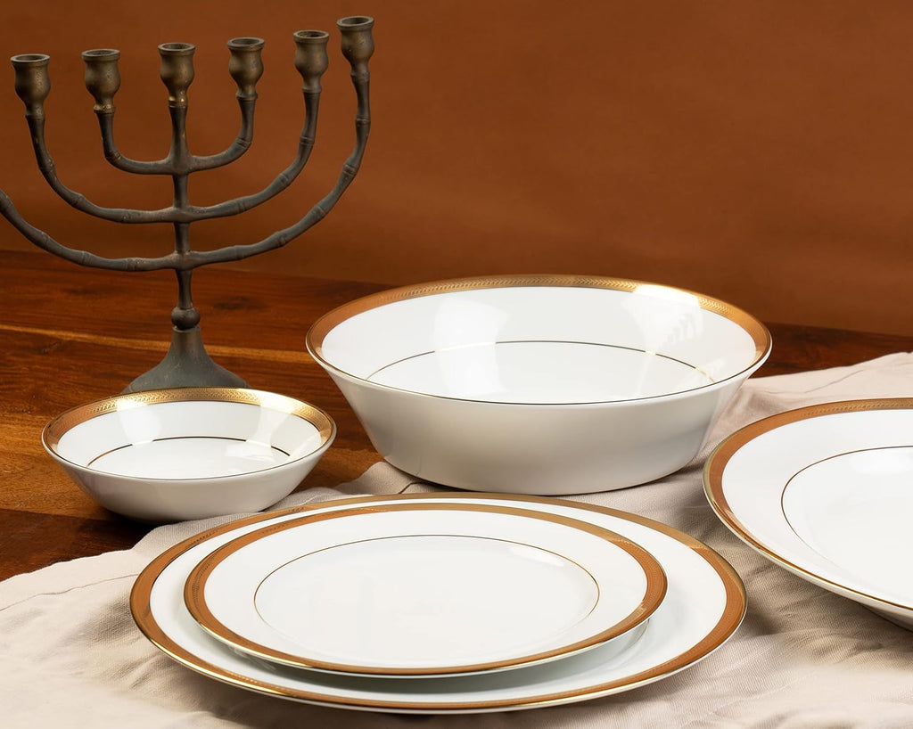 DANKOTUWA VIENNA GOLD DINNER SET 21PCS