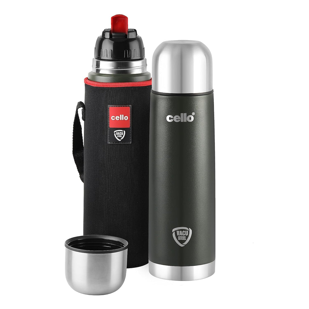 CELLO DURA FLIP SS FLASK 1000ML