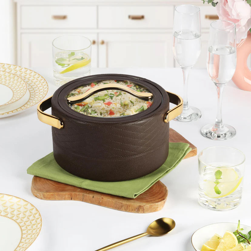 CELLO VELVETTO CASSEROLE 2000 WITH GLASS LID