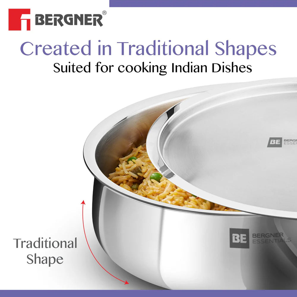 BE BERGNER 6246 LAZEEZ BIRYANI HANDI 24CM  4.4L