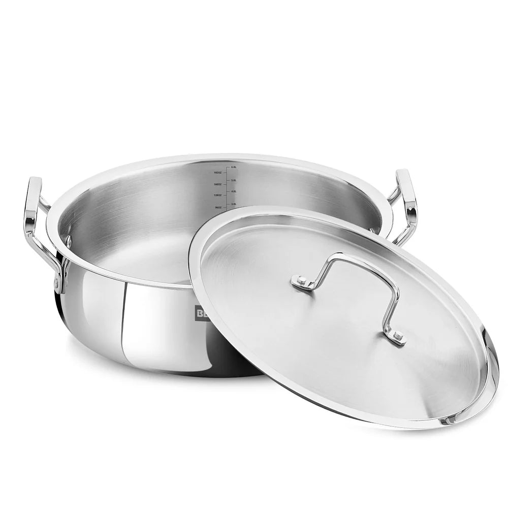 BE BERGNER 6298 LAZEEZ BIRYANI HANDI 28 W/LID  6.4L