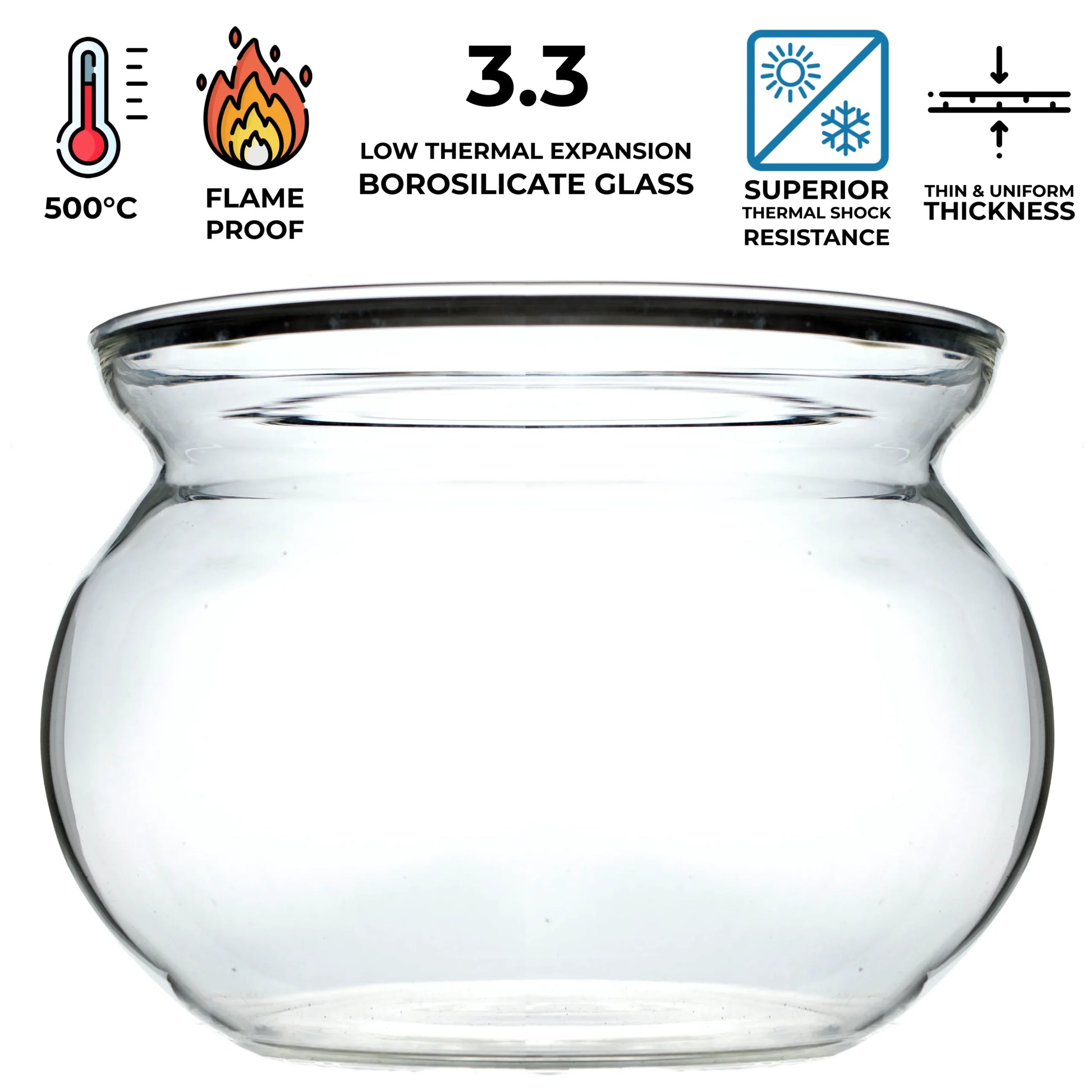 VERTIS CASSEROLE WITH GLASS LID 1L