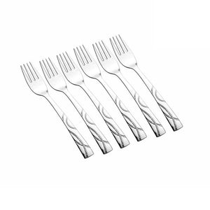 SHRI & SAM JFCM-1410 MED CUTLERY GSW DOTTED S/6 BABY FORK