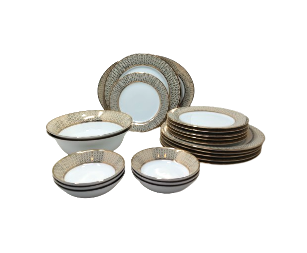 DANKOTUWA JEWEL CREAM 21PC DINNERSET Poppat Jamals