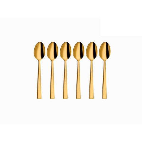 SHRI & SAM JFCH-2309 RG LOTUS ROSE GOLD PLAIN BABY SPOON