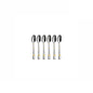 SHRI & SAM JFCP-3904 PARTIAL GOLD LUSH S/6 TEA SPOON