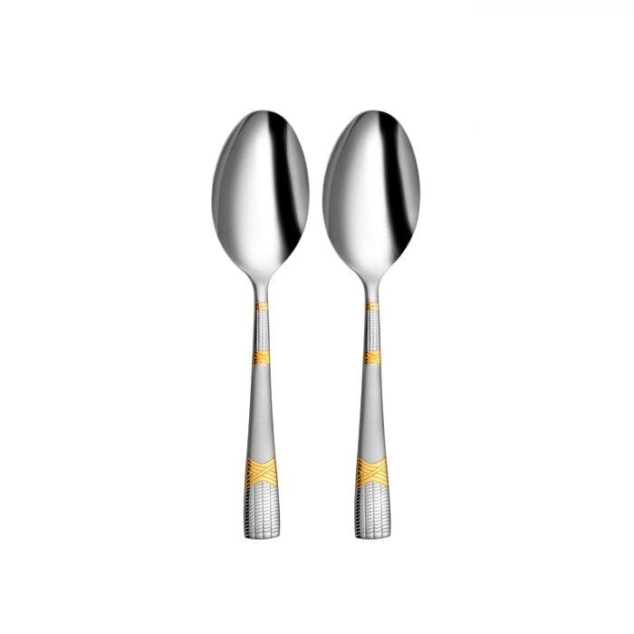 SHRI & SAM JFCP-3939 LUSH S/6 SERVING SPOON