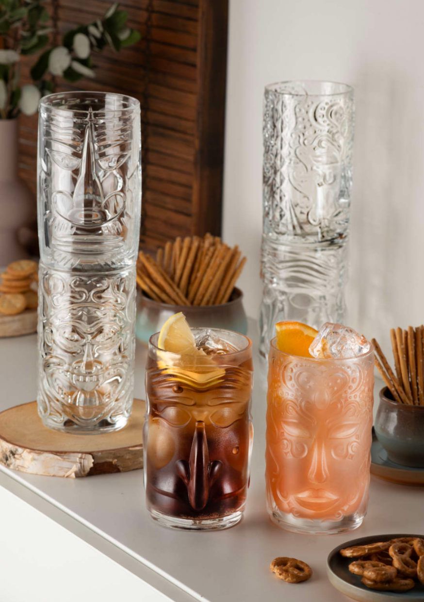 RCR 282870 VENEZIA TIKI GLASS SO4
