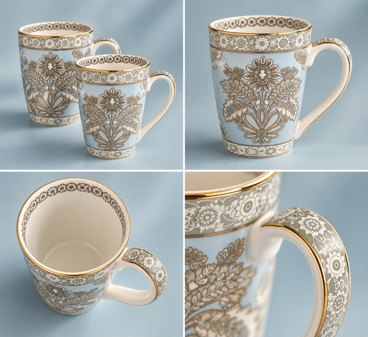 CELLO TIERRA BIG MUG FINE LINE 30CL 2PC SET