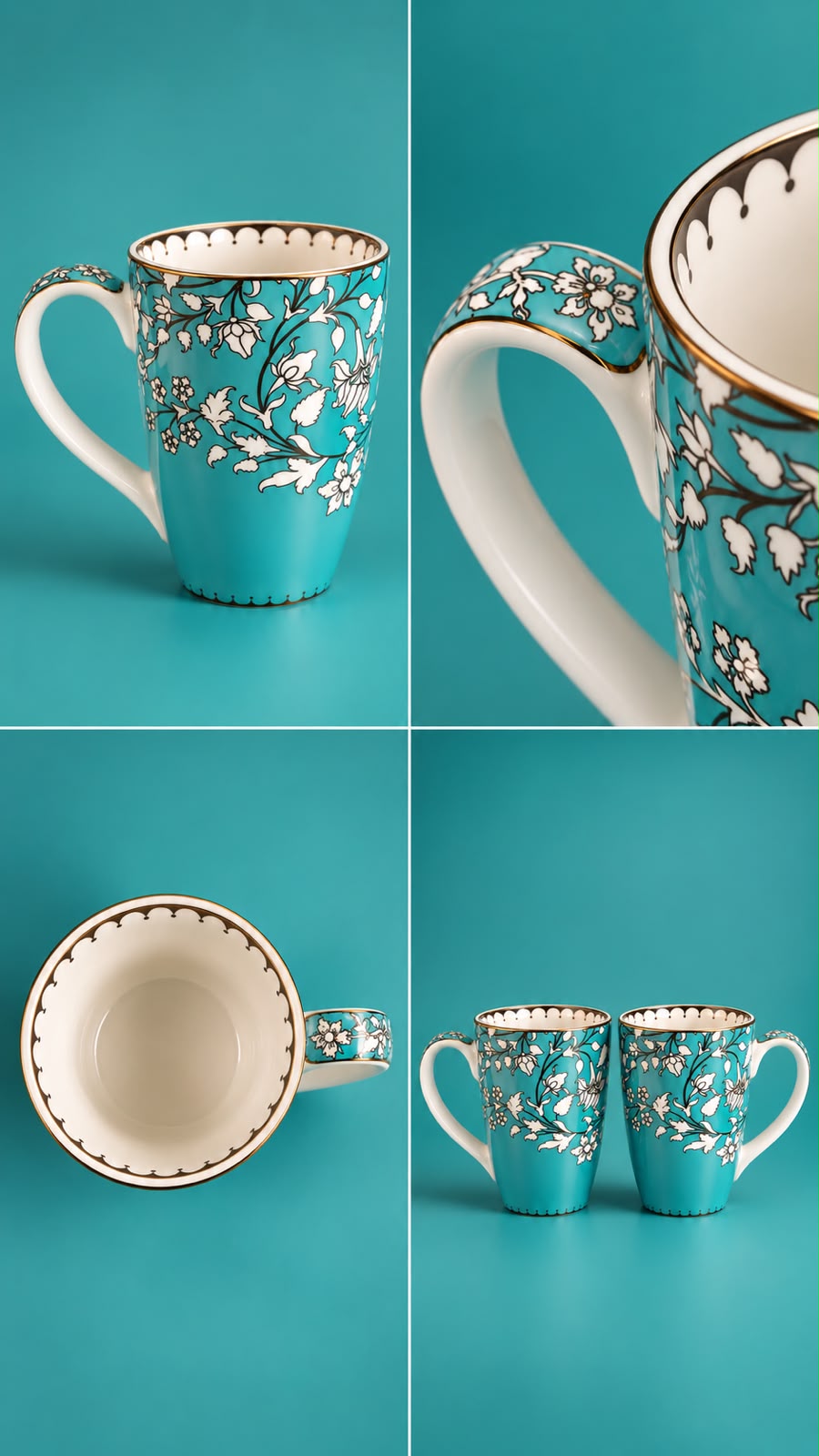 CELLO TIERRA BIG MUG DECOR 30CL 2PC SET