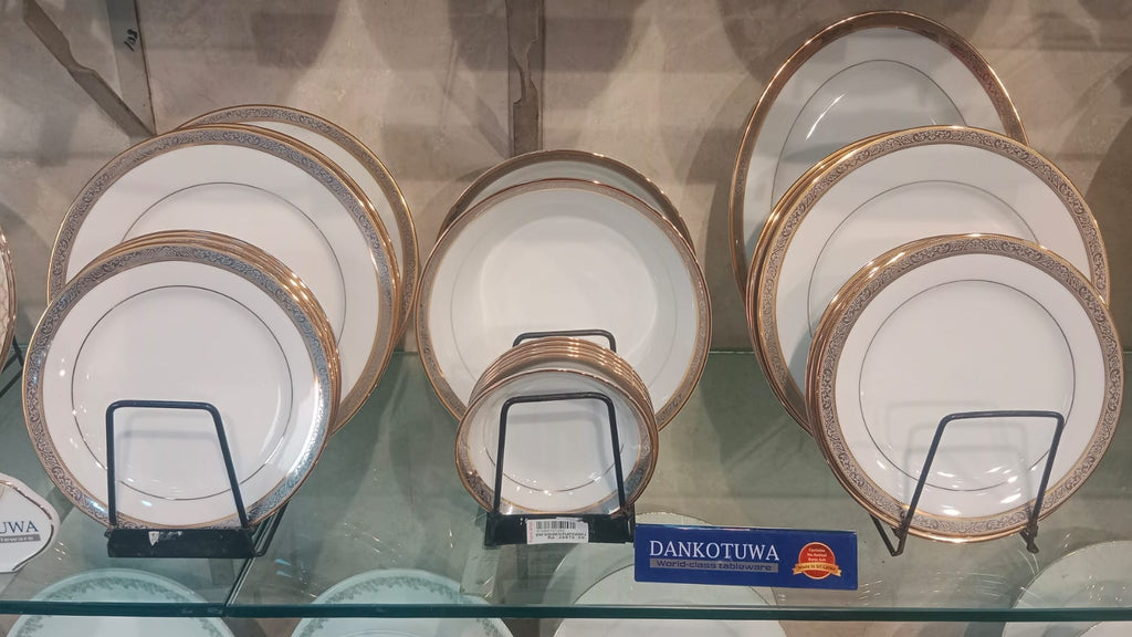 DANKOTUWA GOLDEN PLATINUM 21PCS DINNER SET