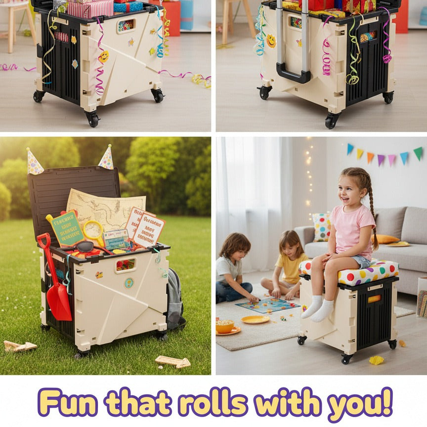 ESTEEM 7333 SEATED ROLLAWAY STORAGE ORGANIZER
