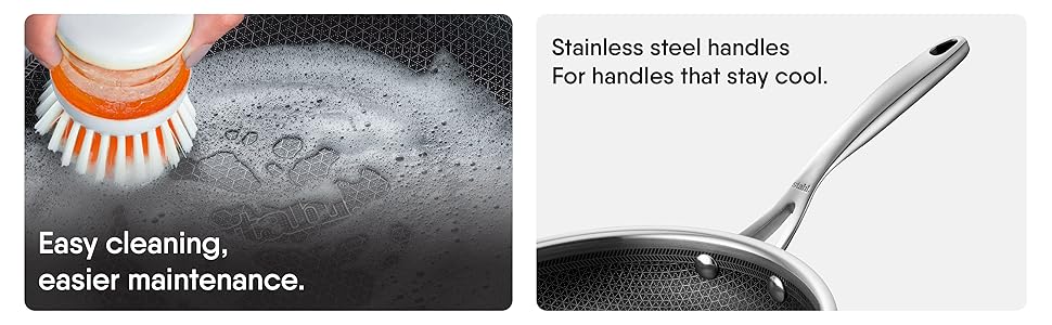STAHL 6722 ARTISAN HYBRID DEEP FRYPAN 22CM
